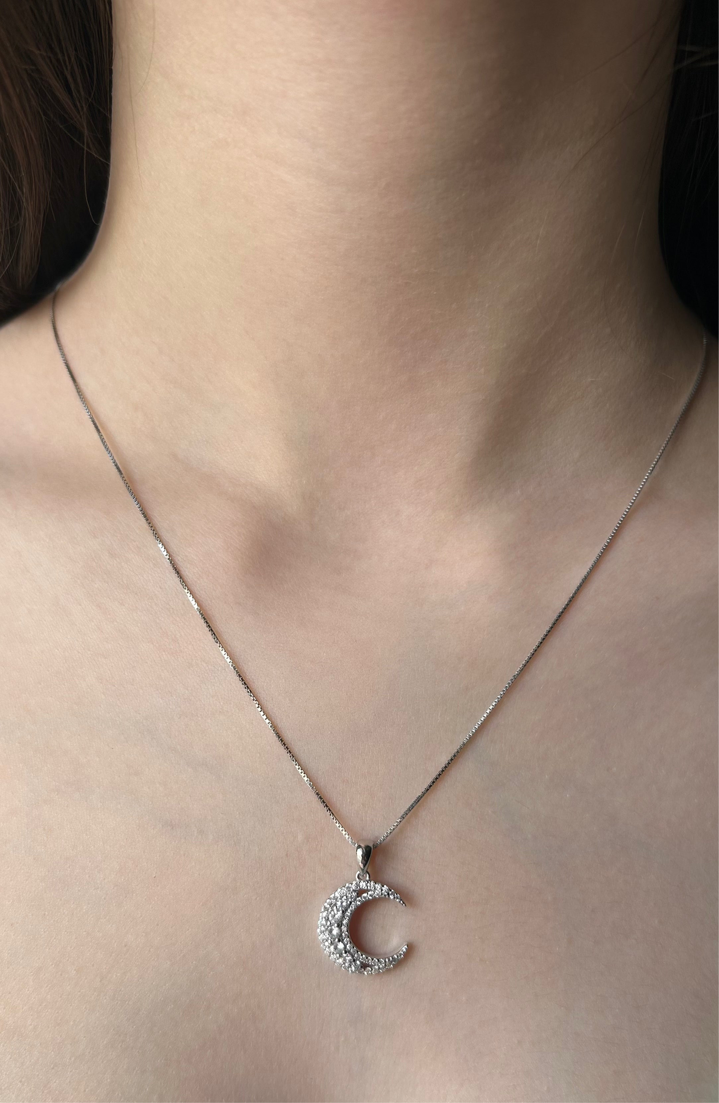 Collana luna silver