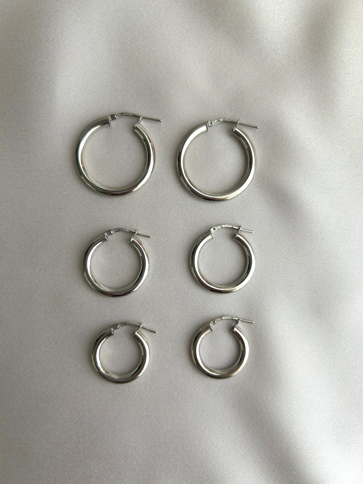 Cerchietti bubble silver