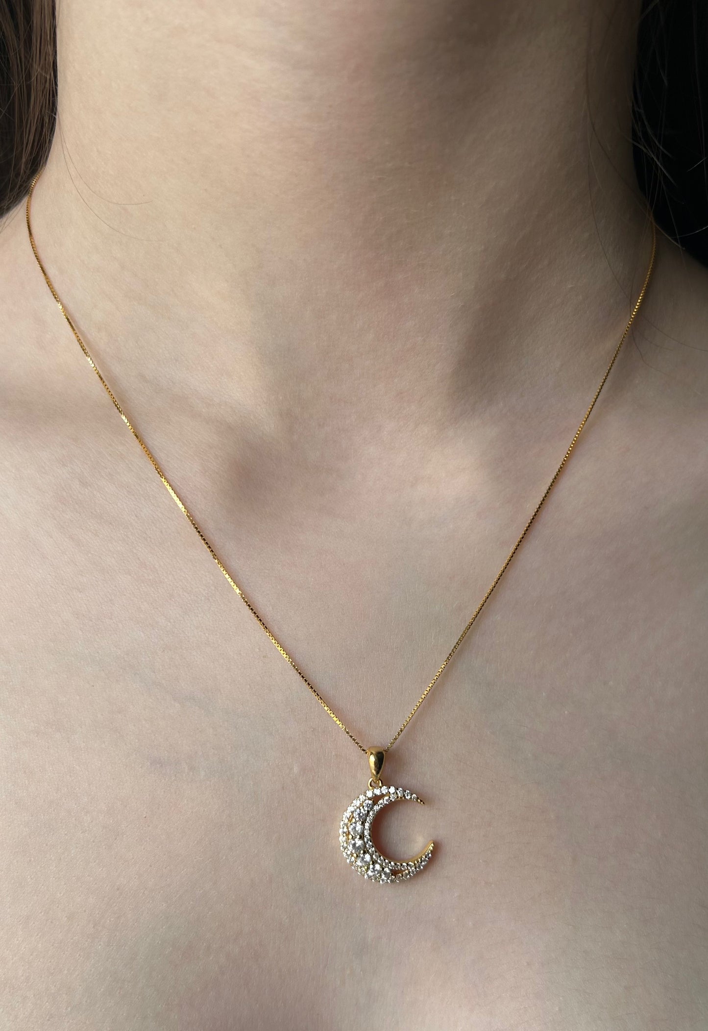 Collana luna Gold