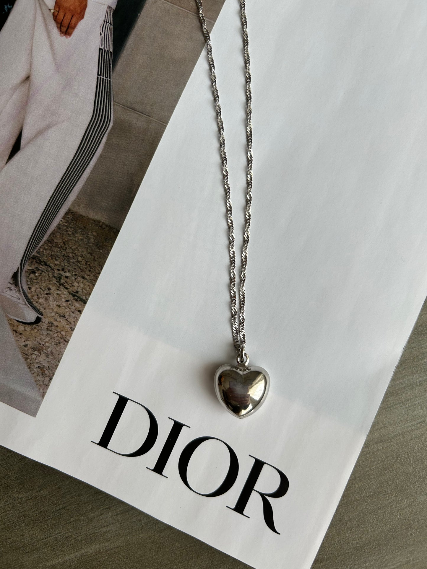 Collana cuore eternity