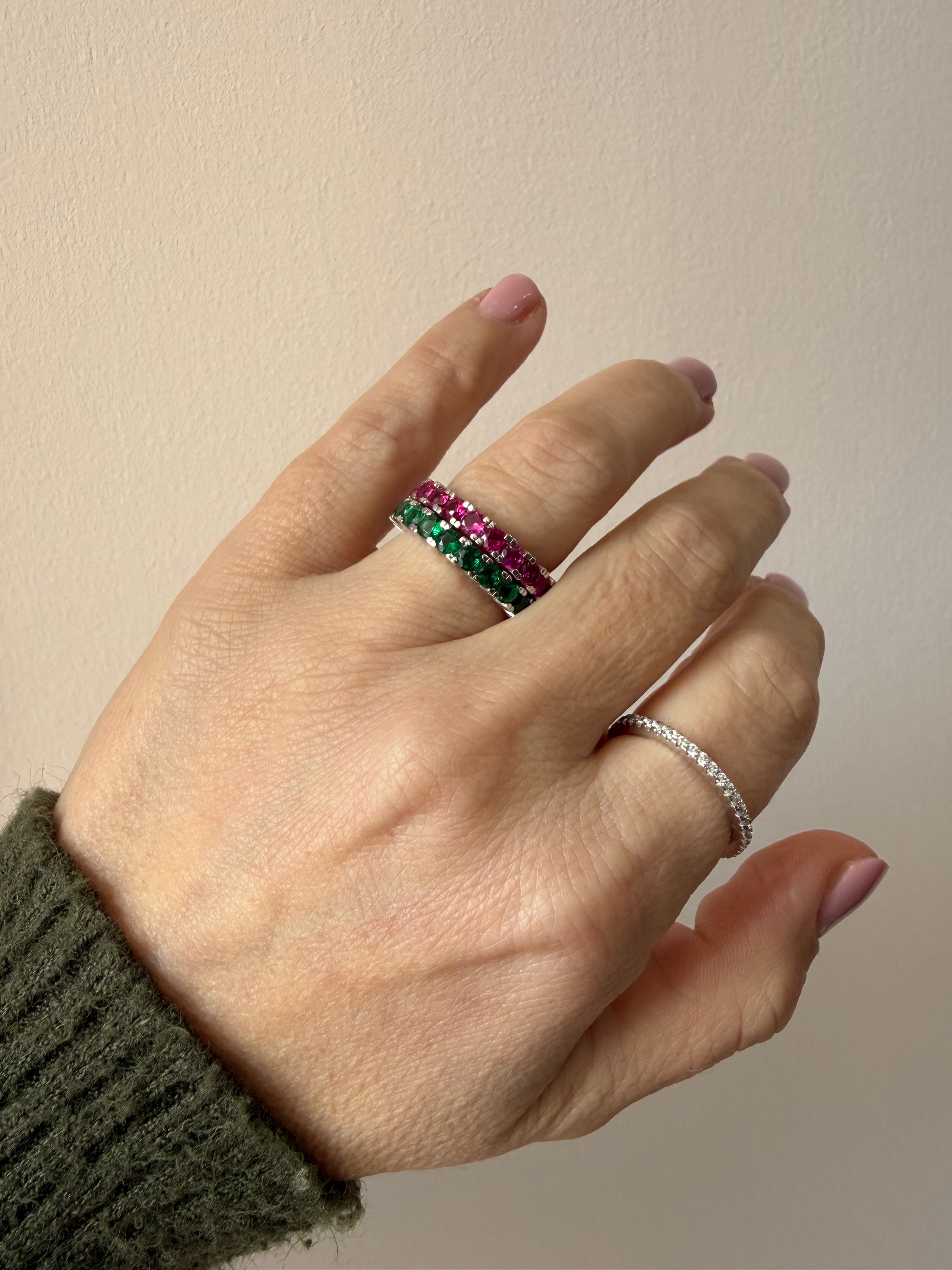 Anello Veretta Eternity