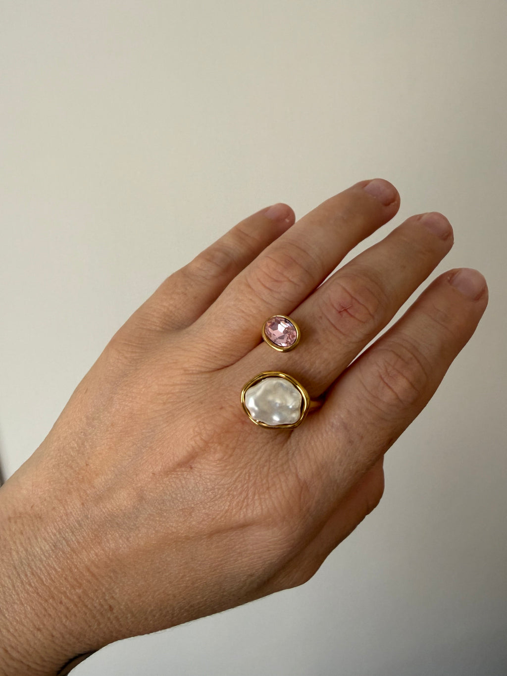 Anello Ovalis Pearl