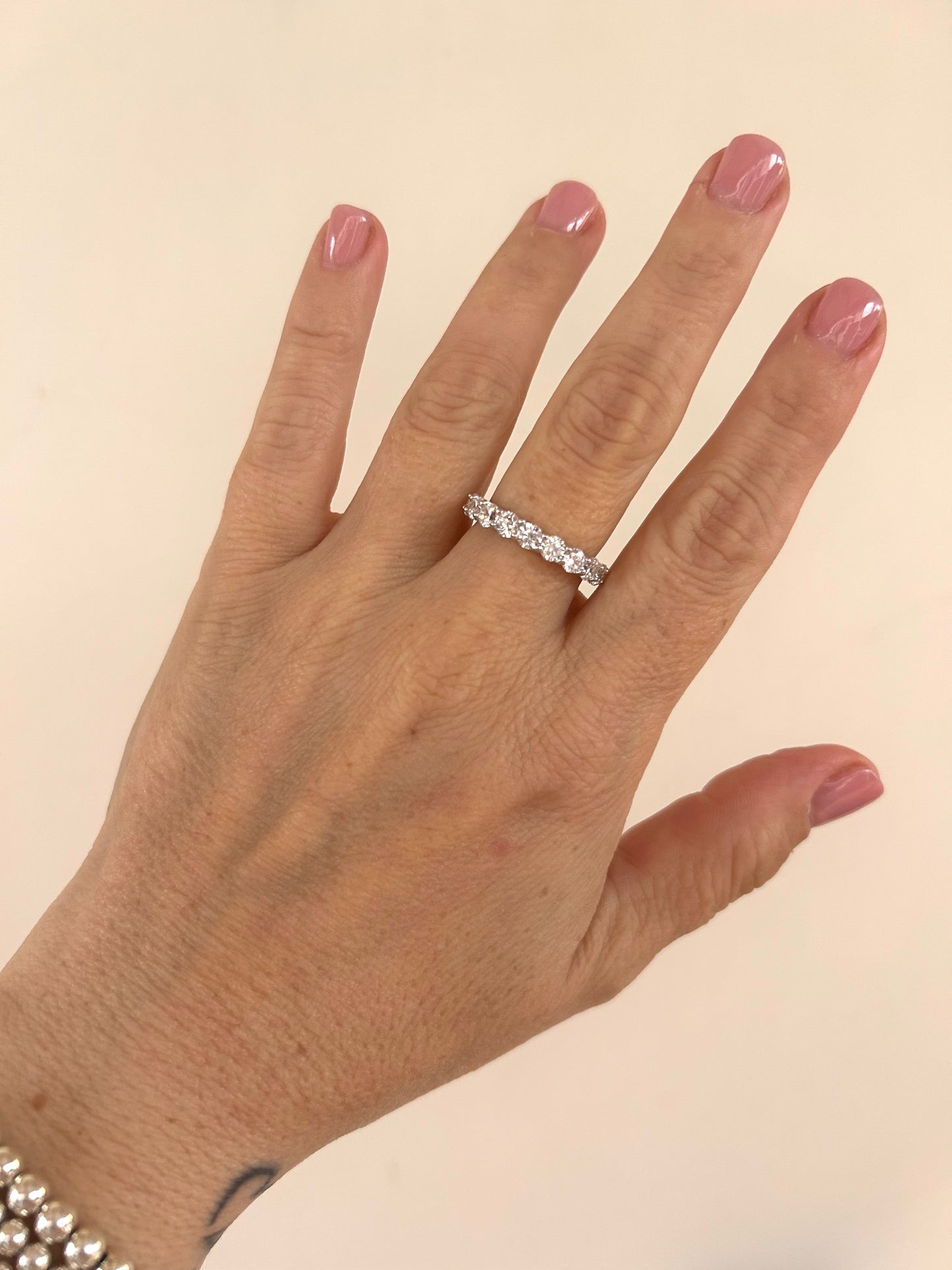 Anello Veretta Prestige in Argento 925 e Zirconi Bianchi