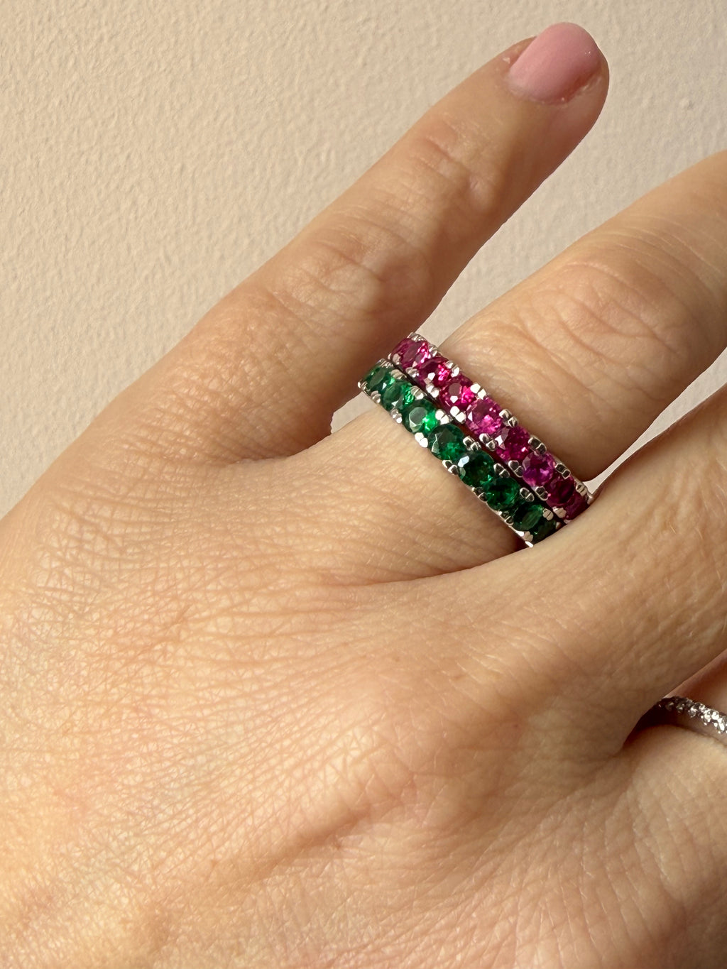 Anello Veretta Eternity