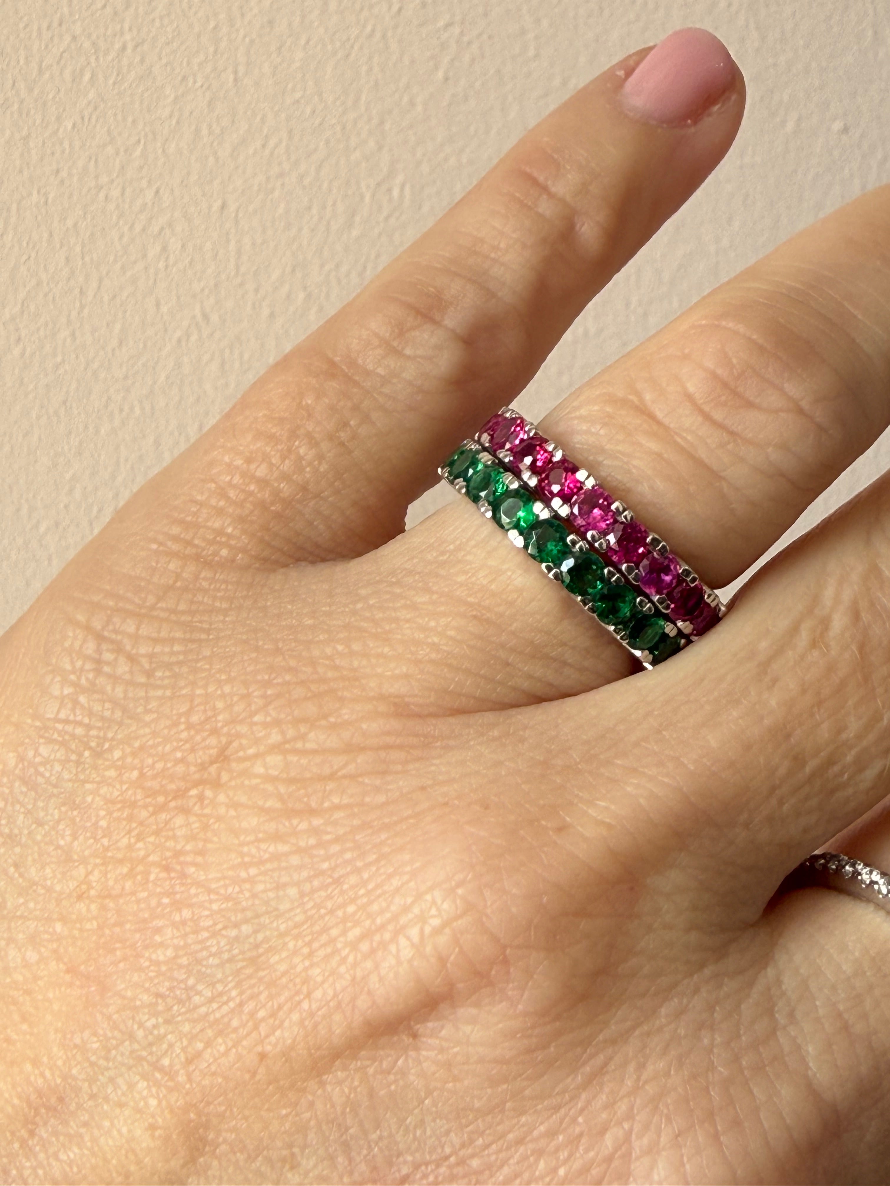 Anello Veretta Eternity