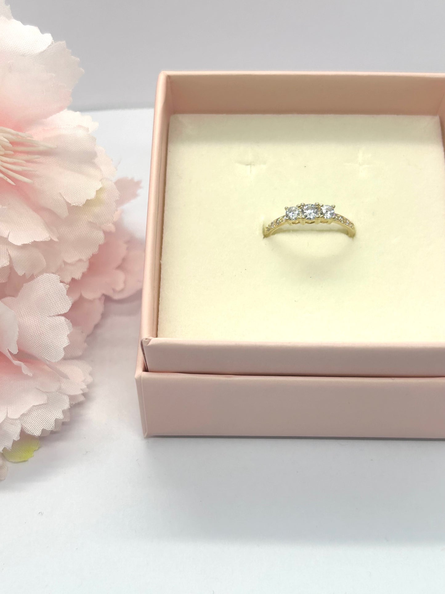 Anello Trilogy Sogno Gold