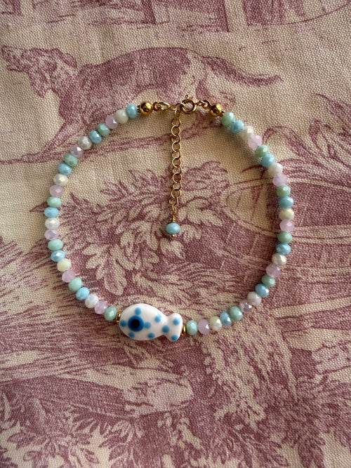 Cavigliera Pesciolino Handmade 🐟 argento 925
