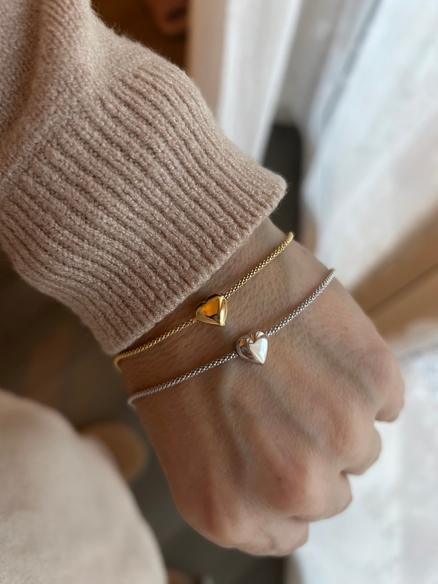 Bracciale charm cuore