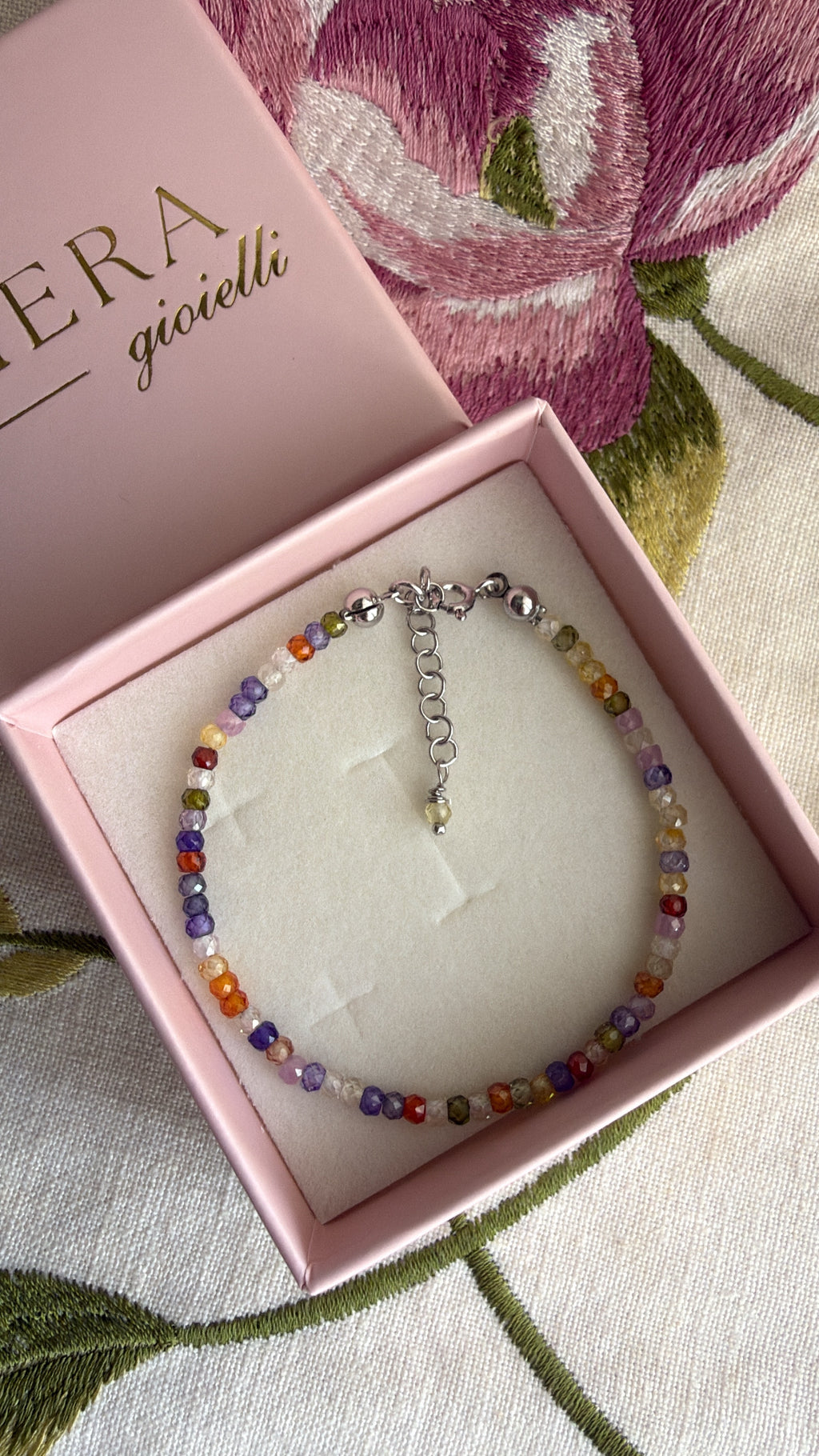 Bracciale Luce ✨ zirconi naturali e argento 925