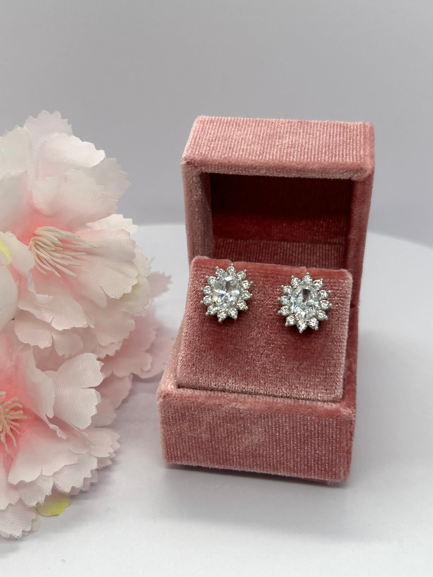 Orecchini Kate - Argento 925 e Zirconi Bianchi