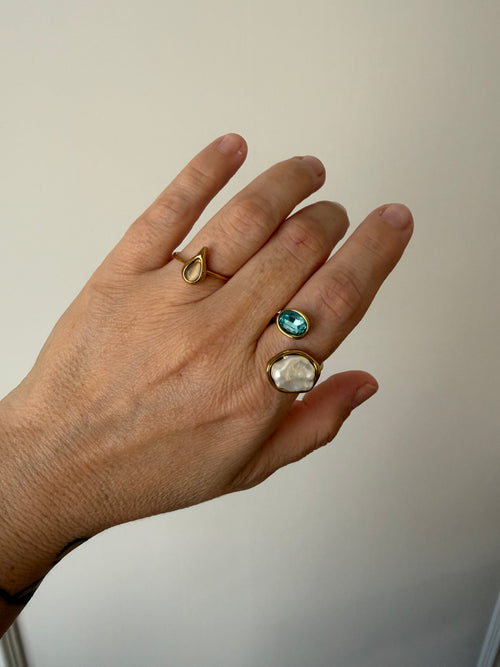 Anello Ovalis Pearl