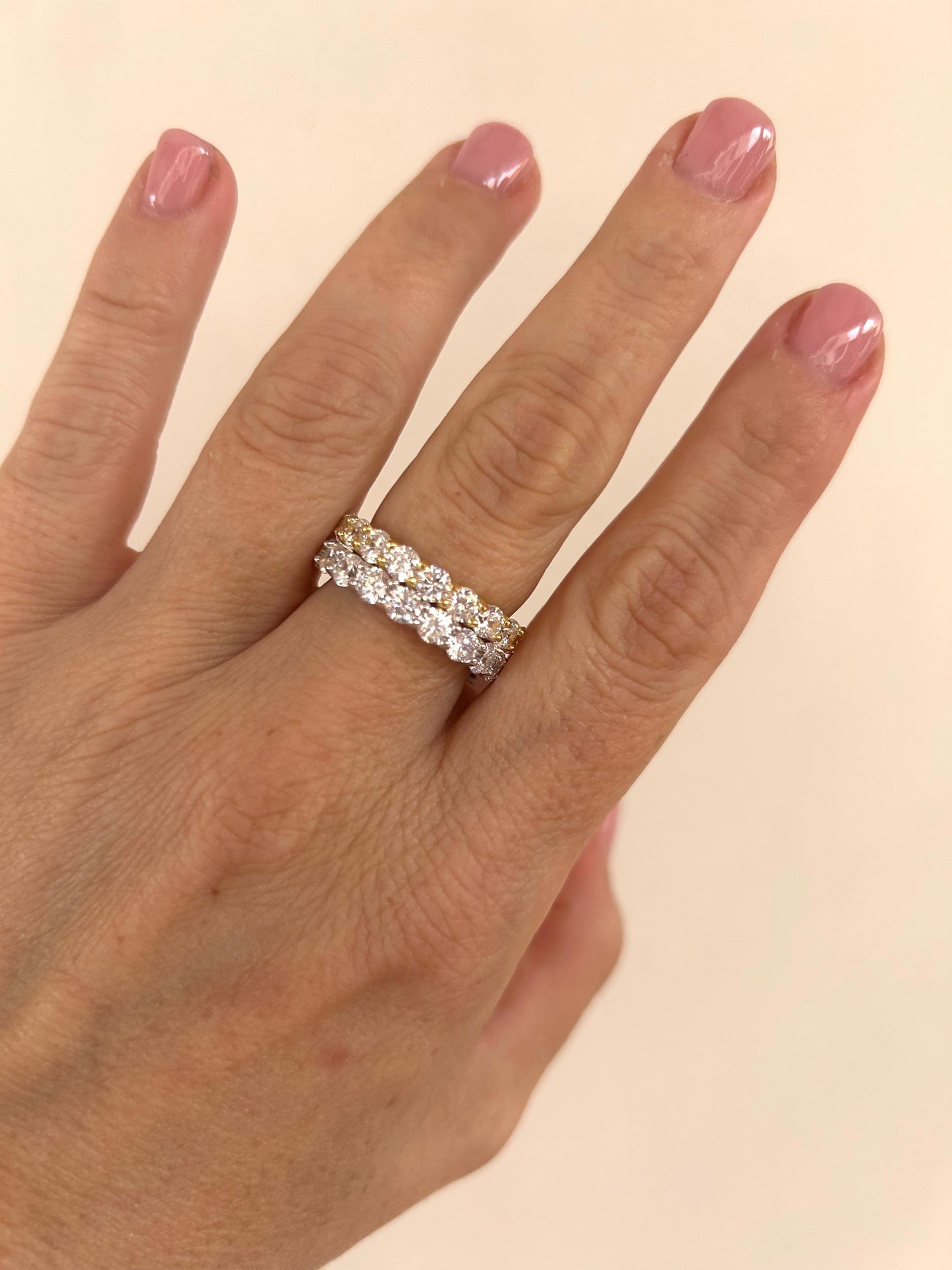 Anello Veretta Prestige in Argento 925 e Zirconi Bianchi