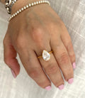 Anello Pietra Goccia