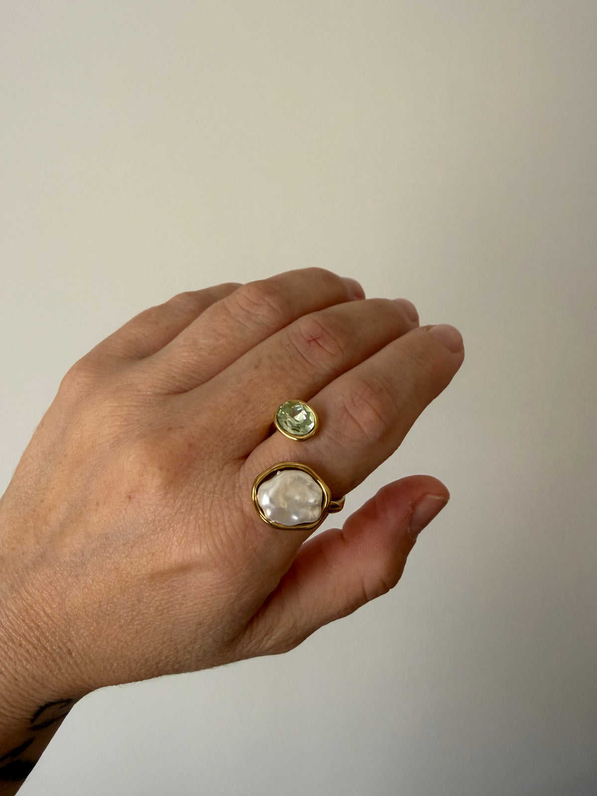 Anello Ovalis Pearl