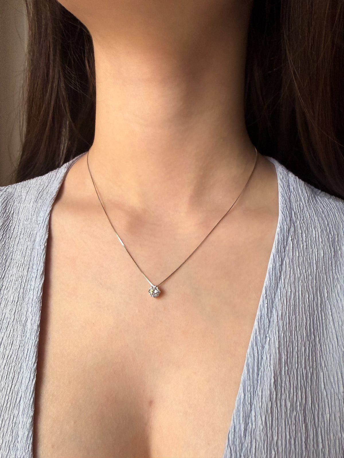 Collana Punto Luce Argento 925
