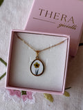 Collana con ciondolo fiorisci