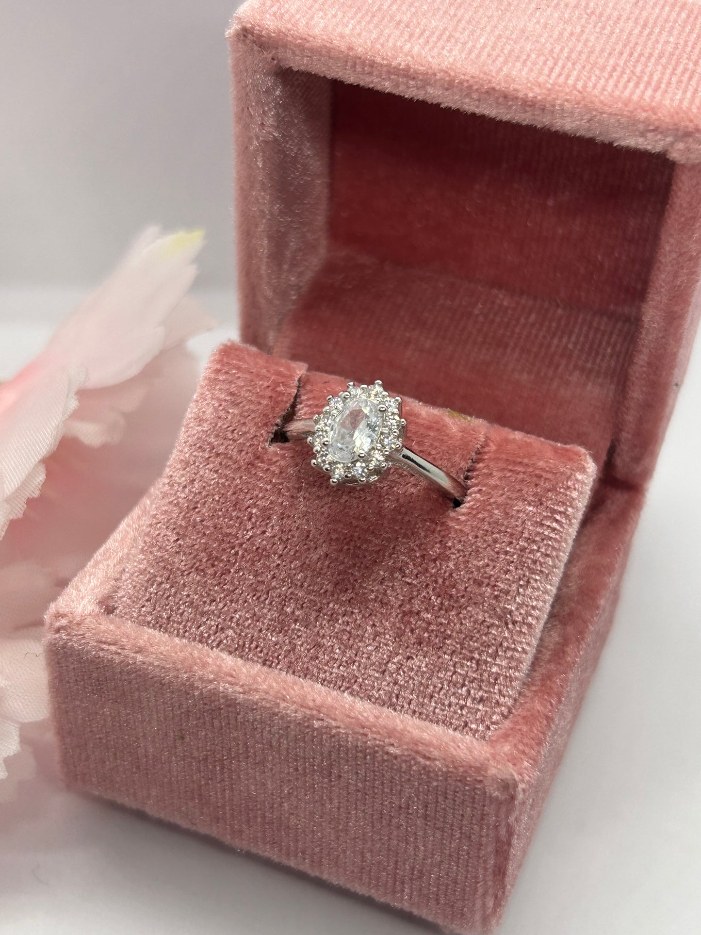 Anello Kate mini bianco