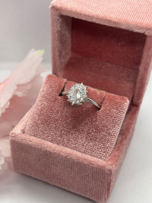 Anello Kate mini bianco