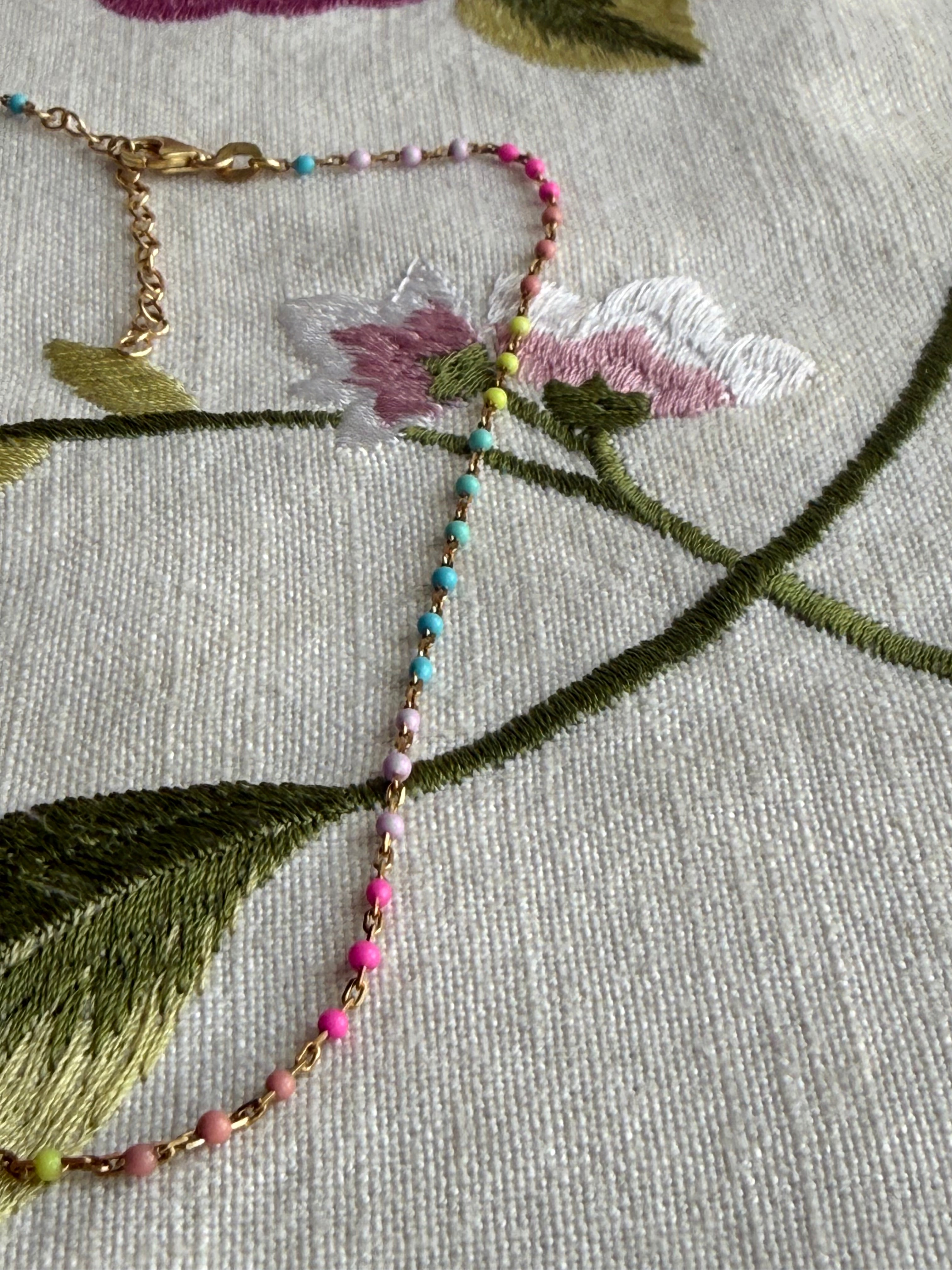 Collana Rainbow - argento 925
