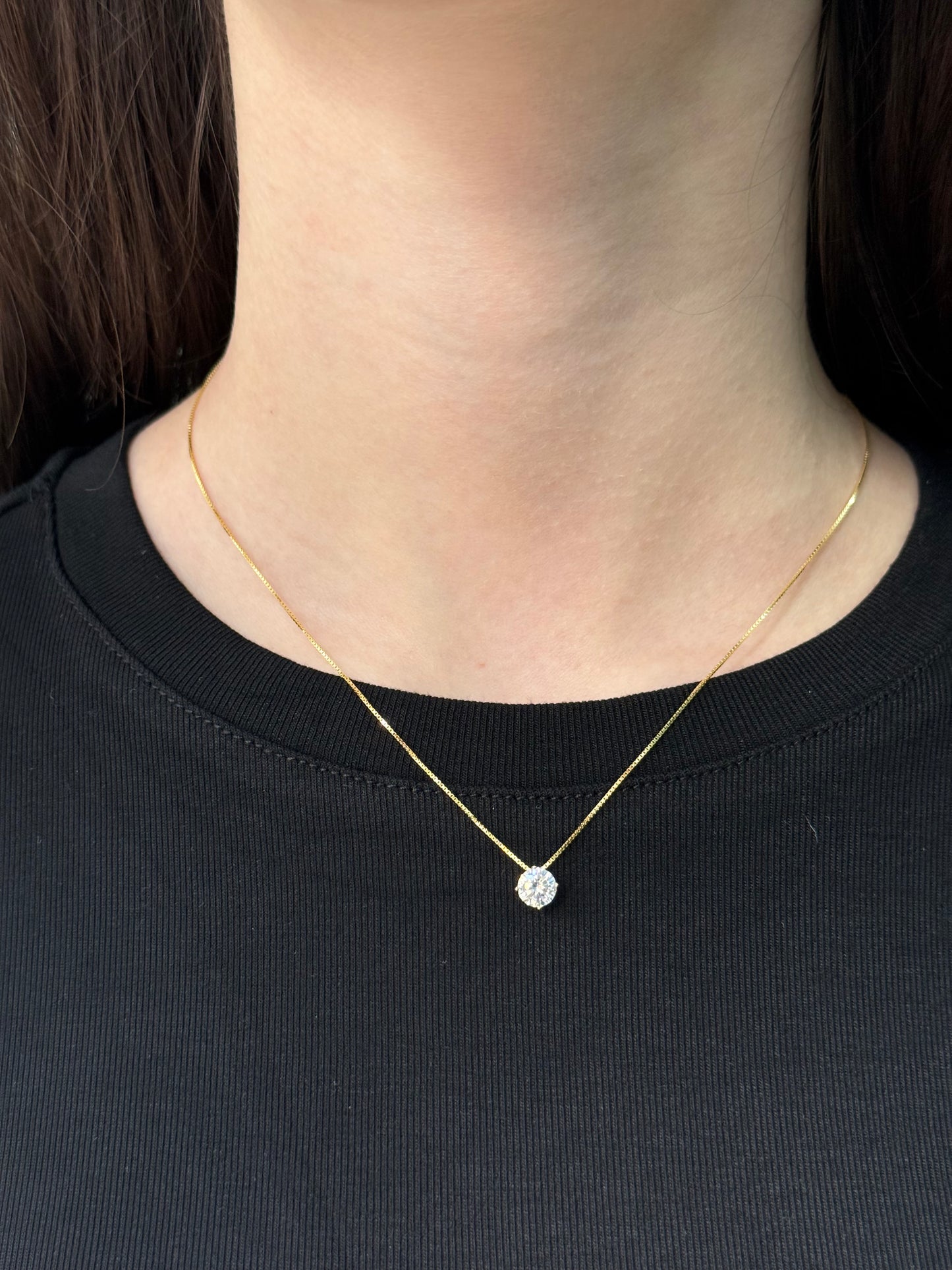 Collana Punto Luce Argento 925