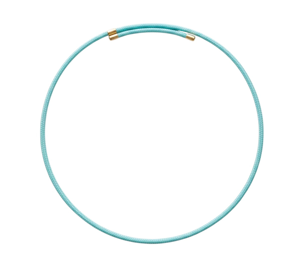 Choker Magnetica – Collana in Tessuto e Acciaio Inox