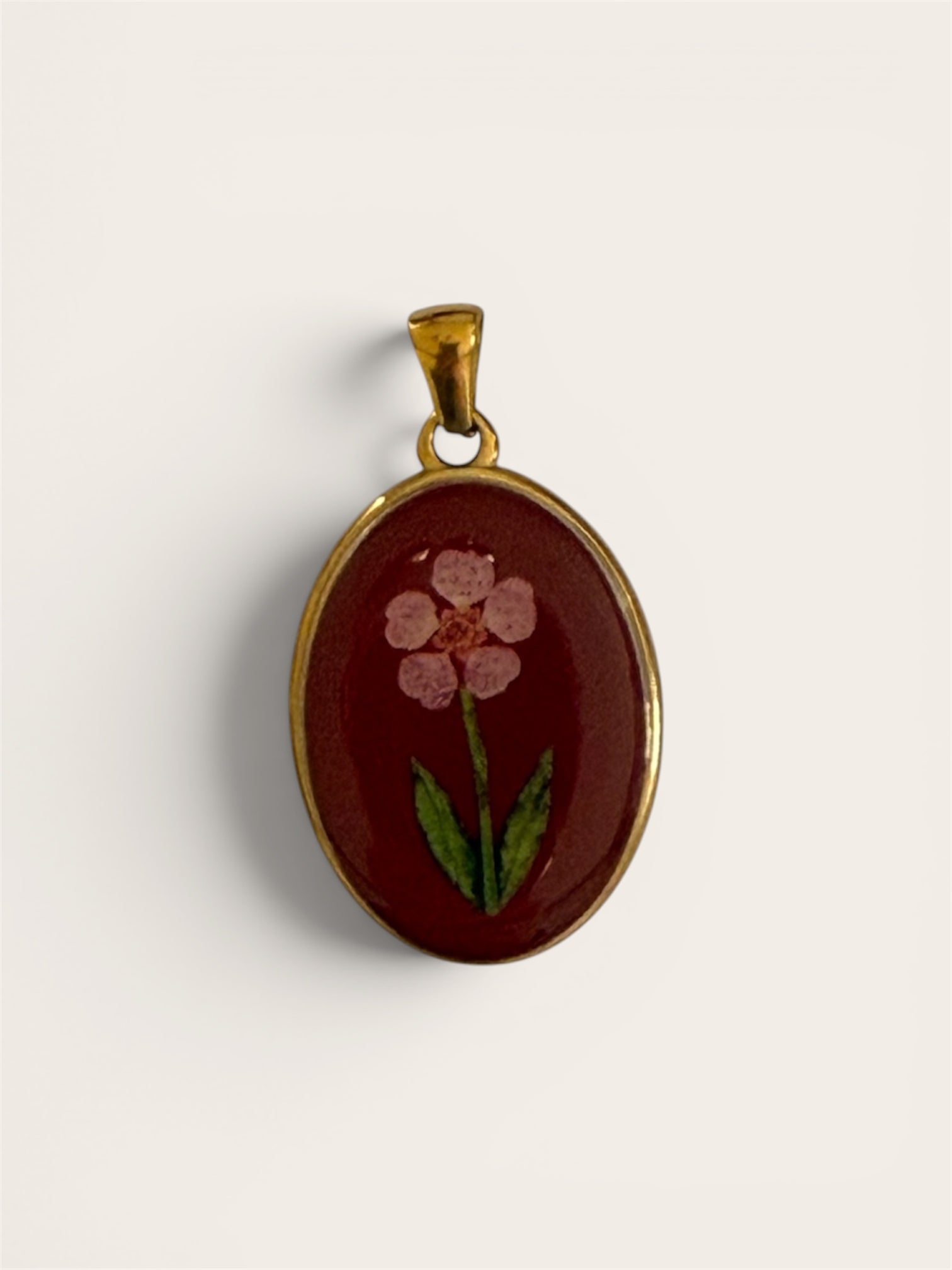 Ciondolo Fiore di Borgogna