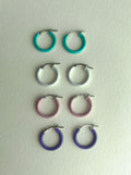 Cerchietti colorati silver