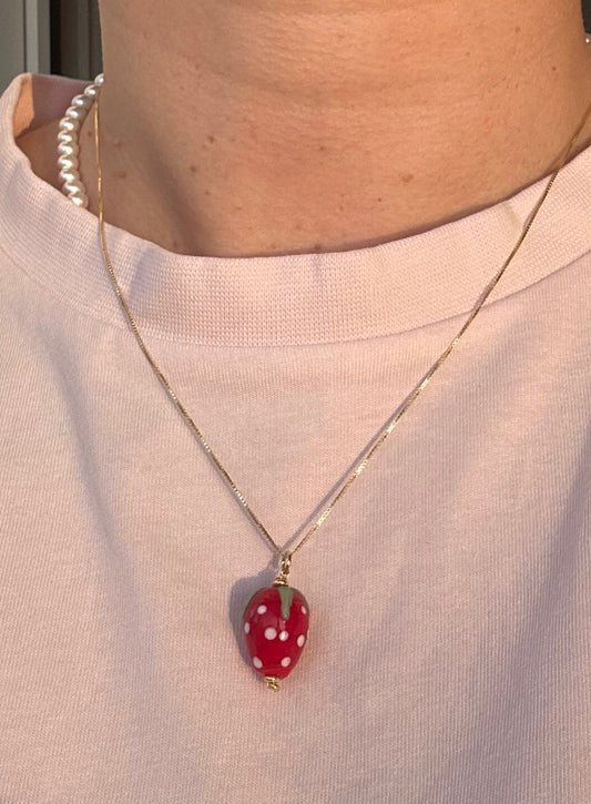 Collana strawberry 🍓