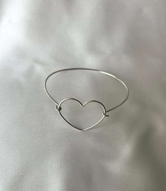 Bracciale rigido Heart