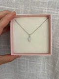 Collana Croce Salvini con Zirconi Argento 925
