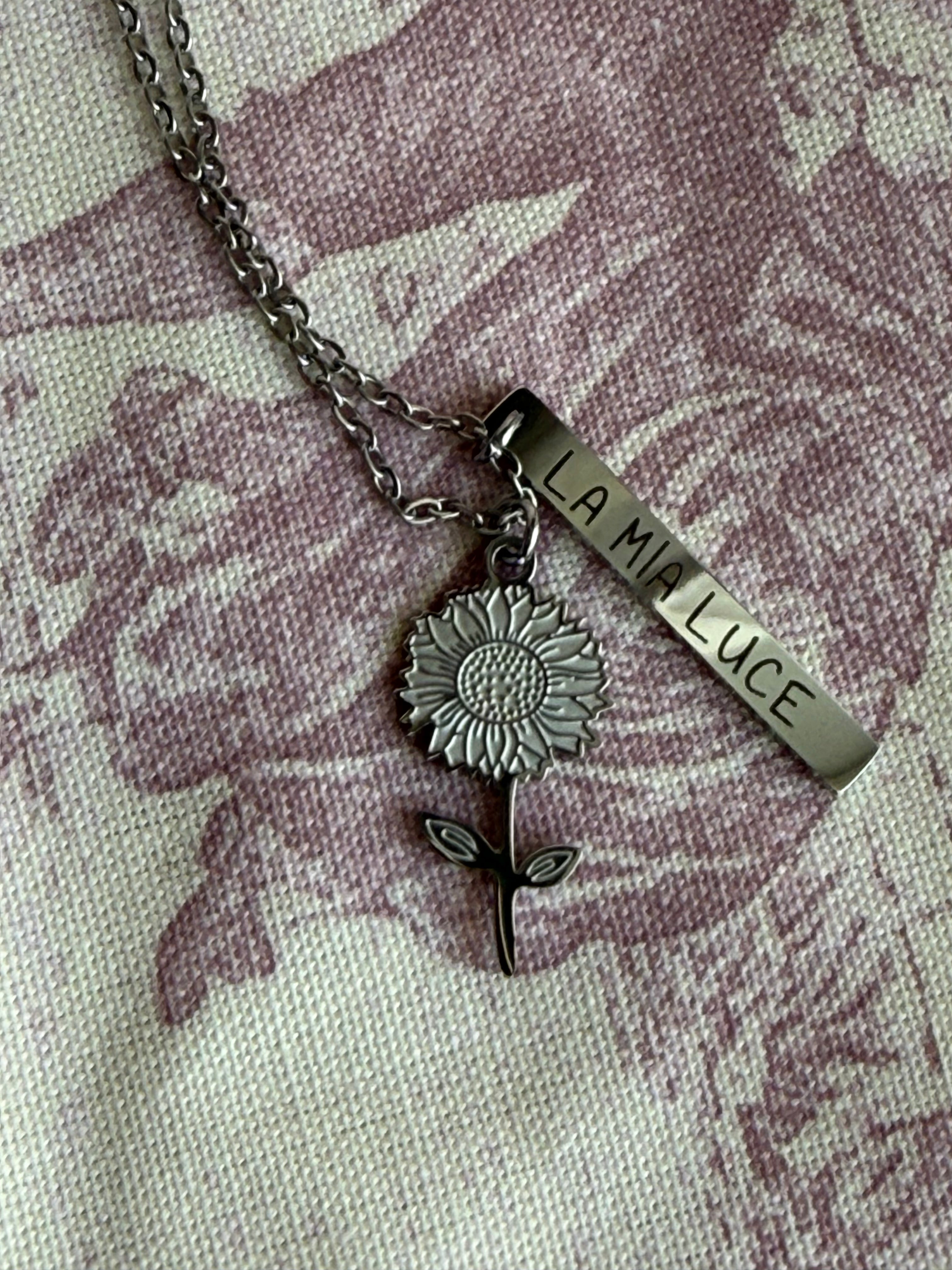 Collana Girasole personalizzabile