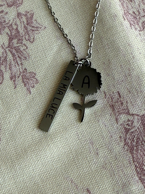 Collana Girasole personalizzabile