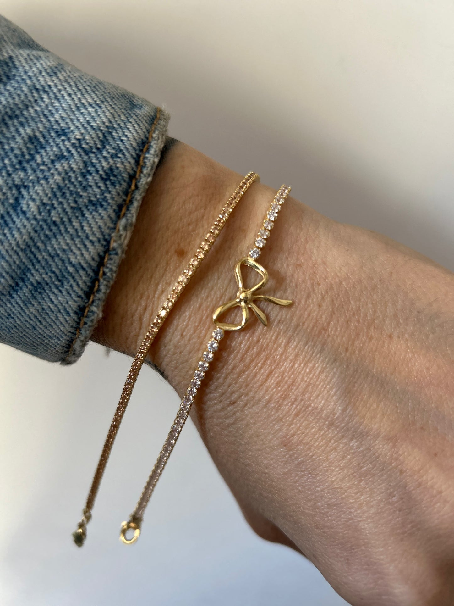 Bracciale Tennis Fiocco
