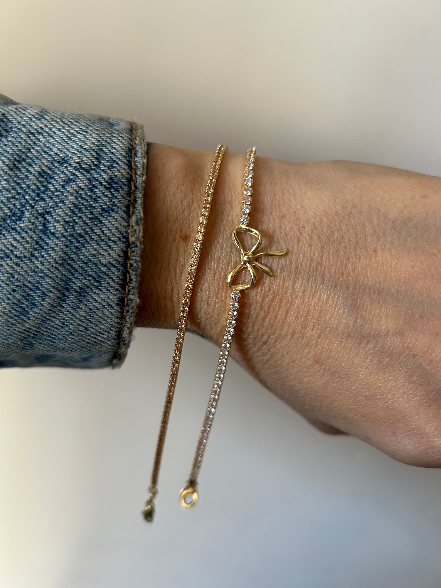 Bracciale Tennis Fiocco