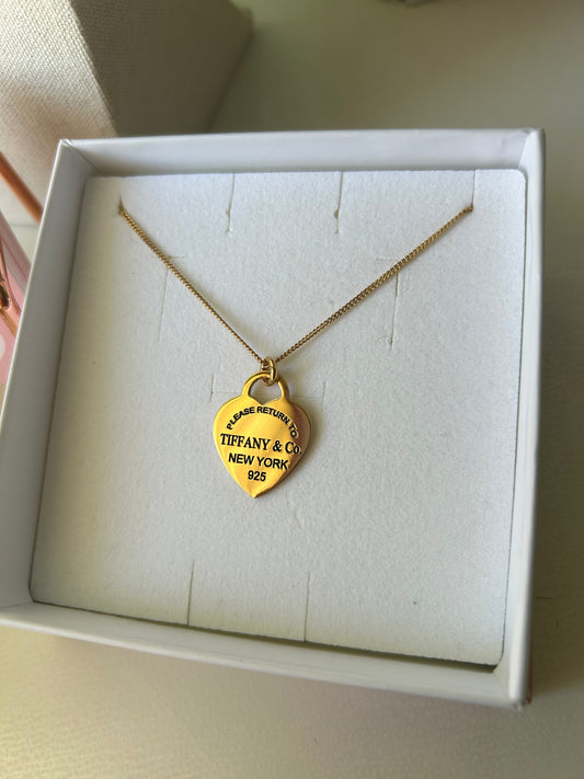 Collana cuore prezioso