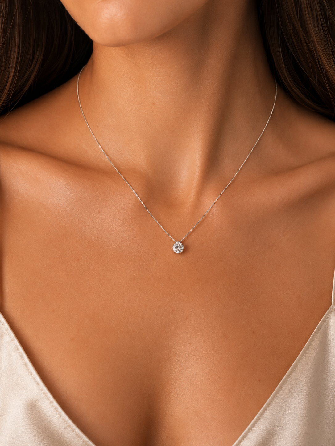 Collana Punto Luce Argento 925