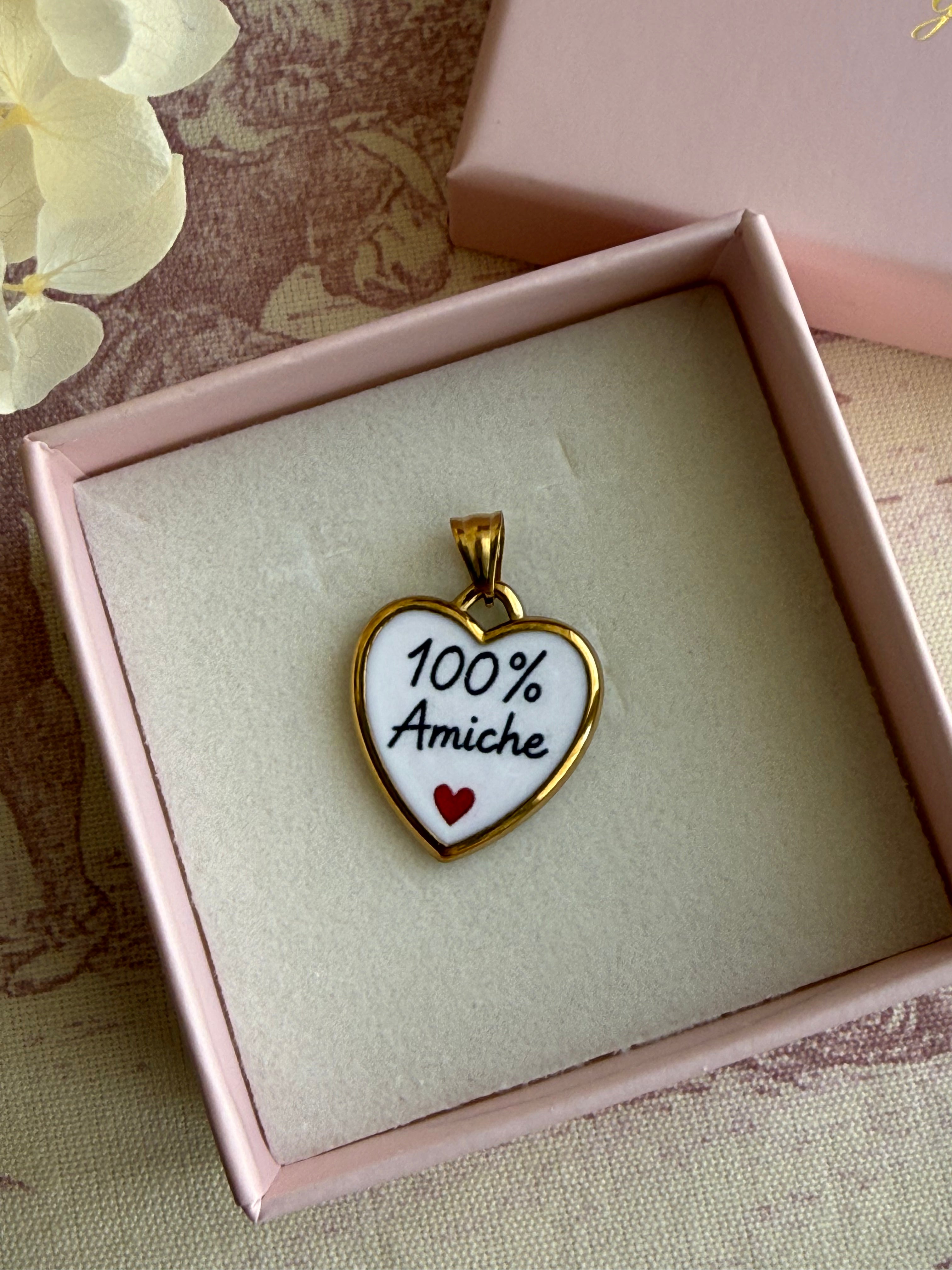 Ciondolo Amica del Cuore 💖