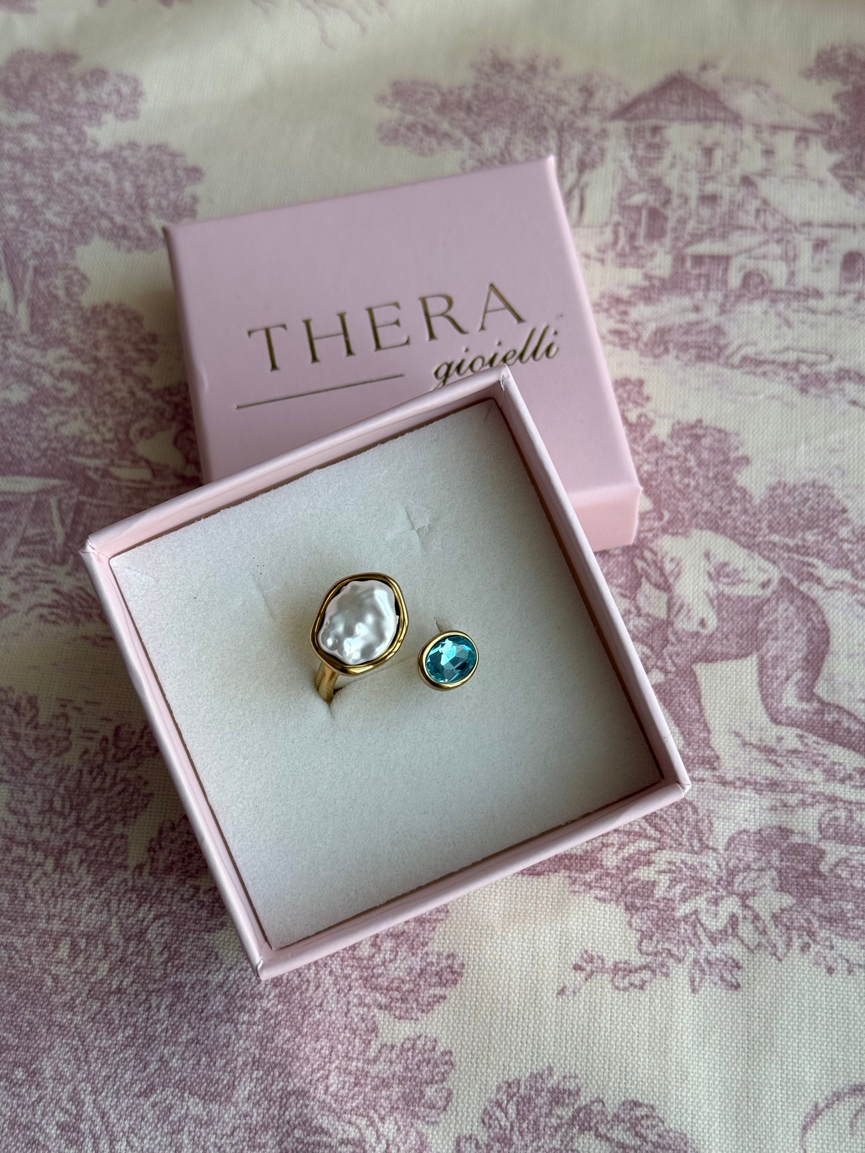Anello Ovalis Pearl
