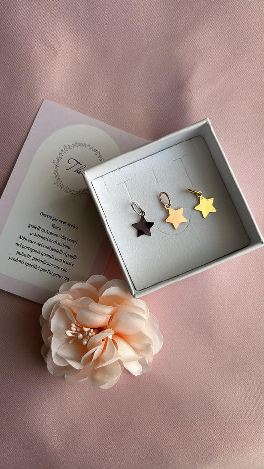 Ciondolo piastrina a stella ⭐️