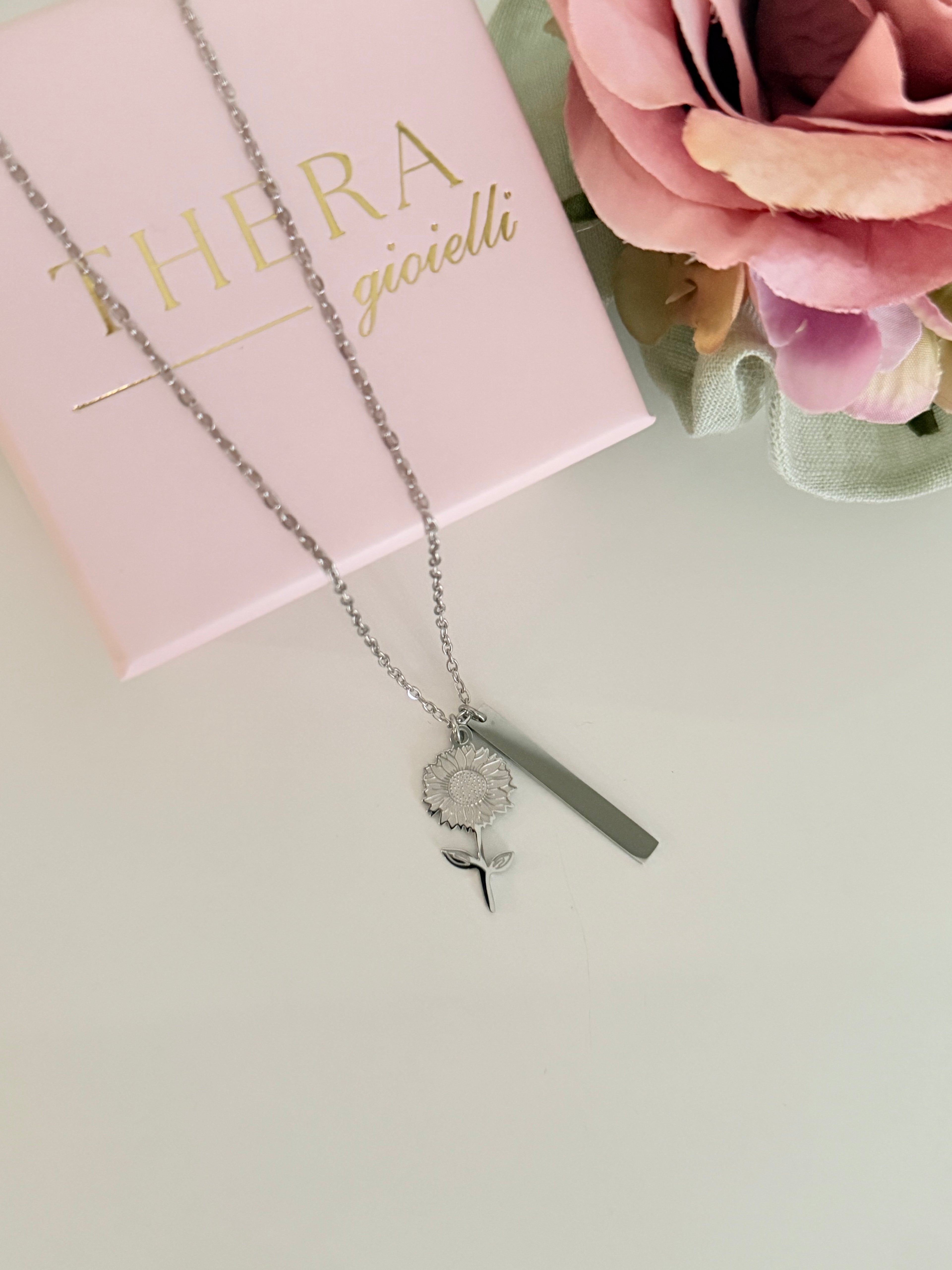 Collana Girasole personalizzabile