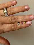 Orecchini Gocce Pastel in Argento 925