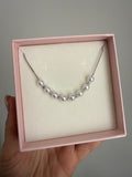 Bracciale Perle e Sfere in Acciaio Inossidabile silver