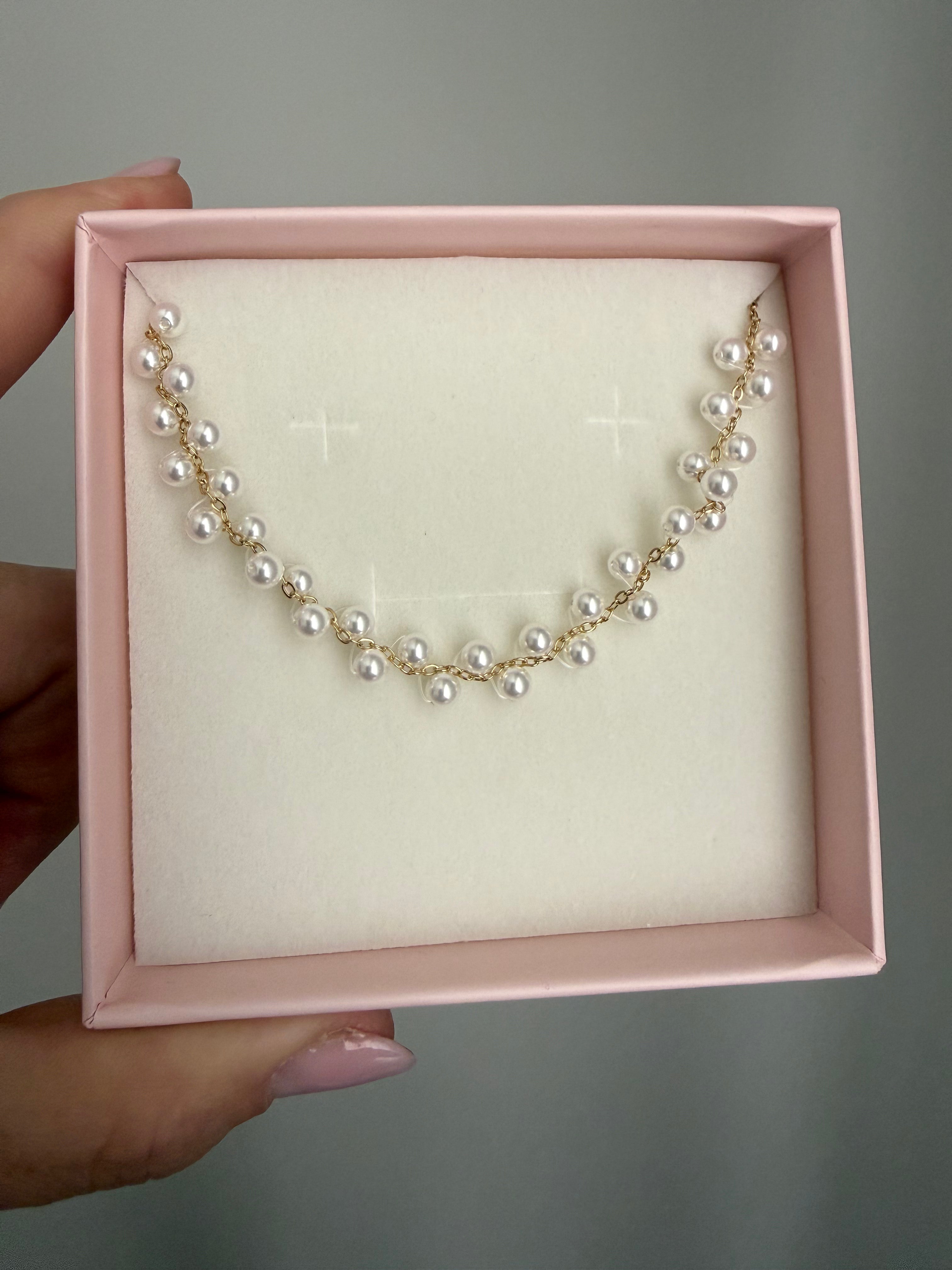 Bracciale Lady Pearl - Acciaio Inossidabile Anallergico Regolabile gold