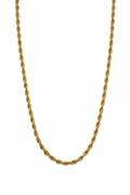 Collana Torcion Gold bold 4mm