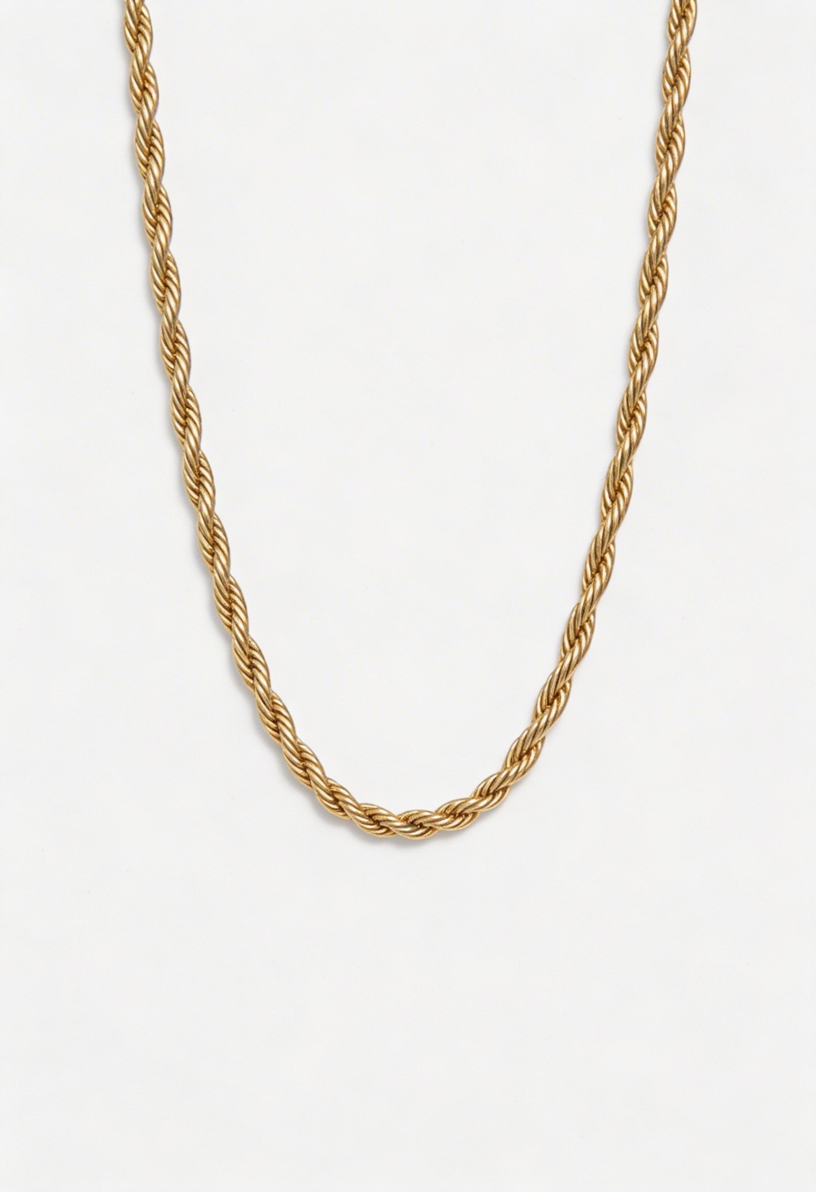 Collana Torcion Gold 2mm