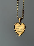 Collana Cuore Mio – Personalizzabile con Incisione