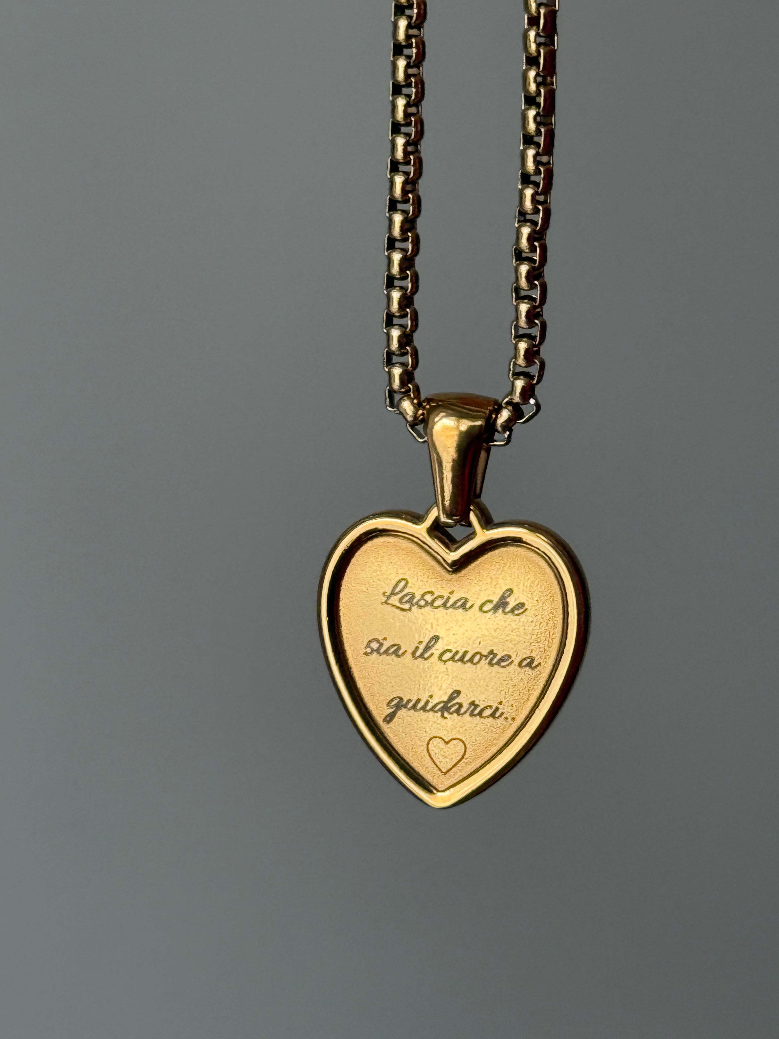 Collana Cuore Mio – Personalizzabile con Incisione