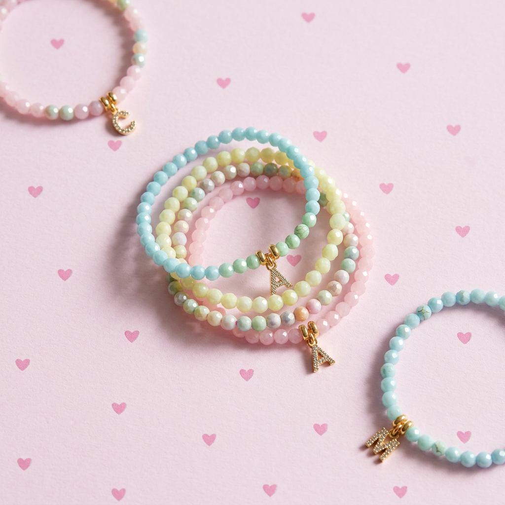 Bracciale Cristal Pastel Personalizzato