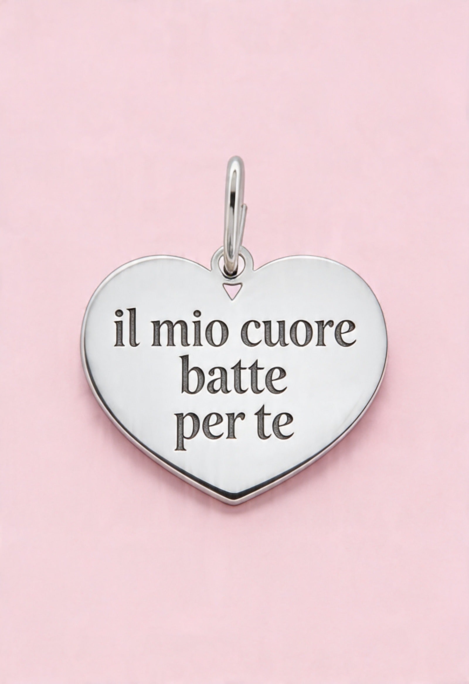 Ciondolo Cuore Personalizzato – Argento 925 o Gold