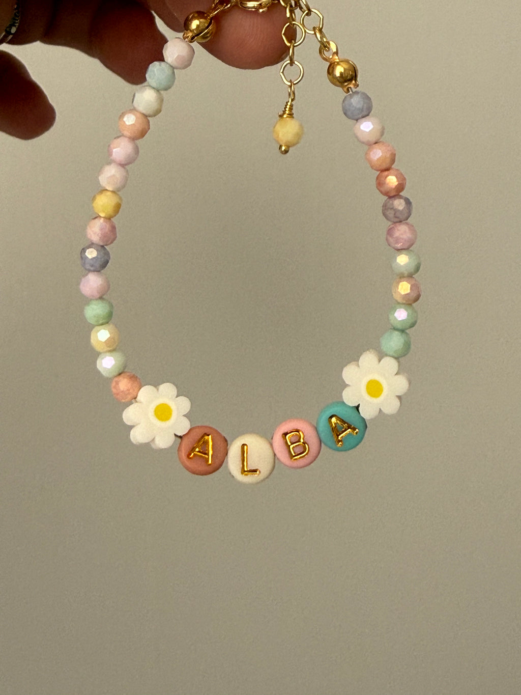 Cavigliera Baby personalizzata Pastel
